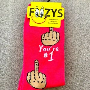 Foozys Socks- 1 pair, Item # 224, You’re # 1